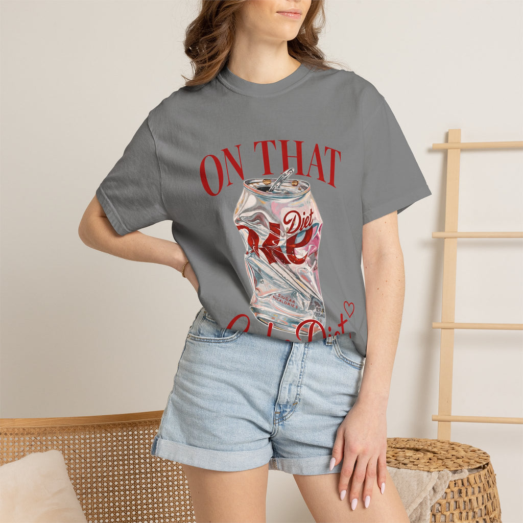 On That Coke Diet T-Shirt — Vintage Crushed Soda Can Graphic Tee