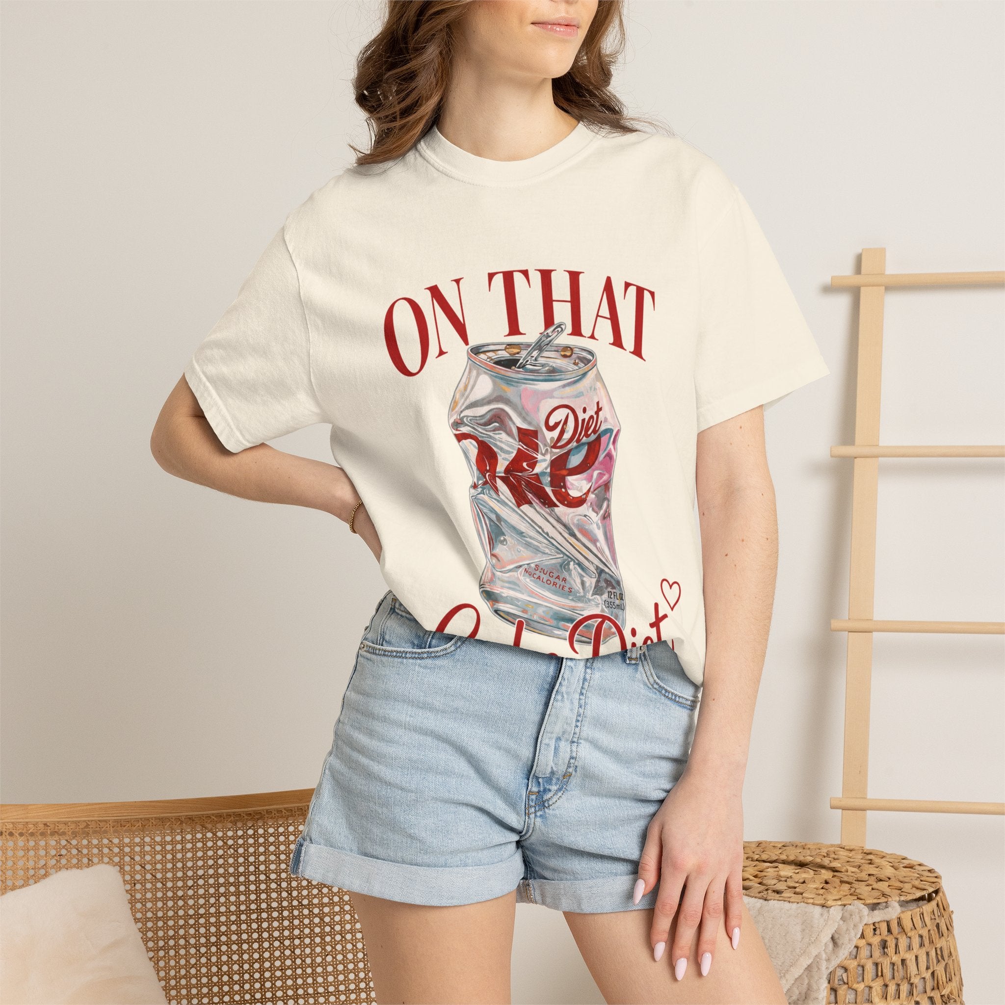 On That Coke Diet T-Shirt — Vintage Crushed Soda Can Graphic Tee