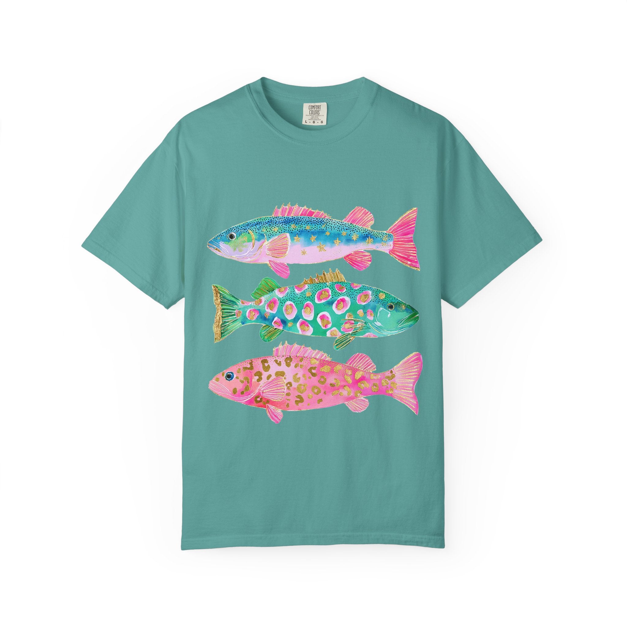 Fish Comfort Colors Tee