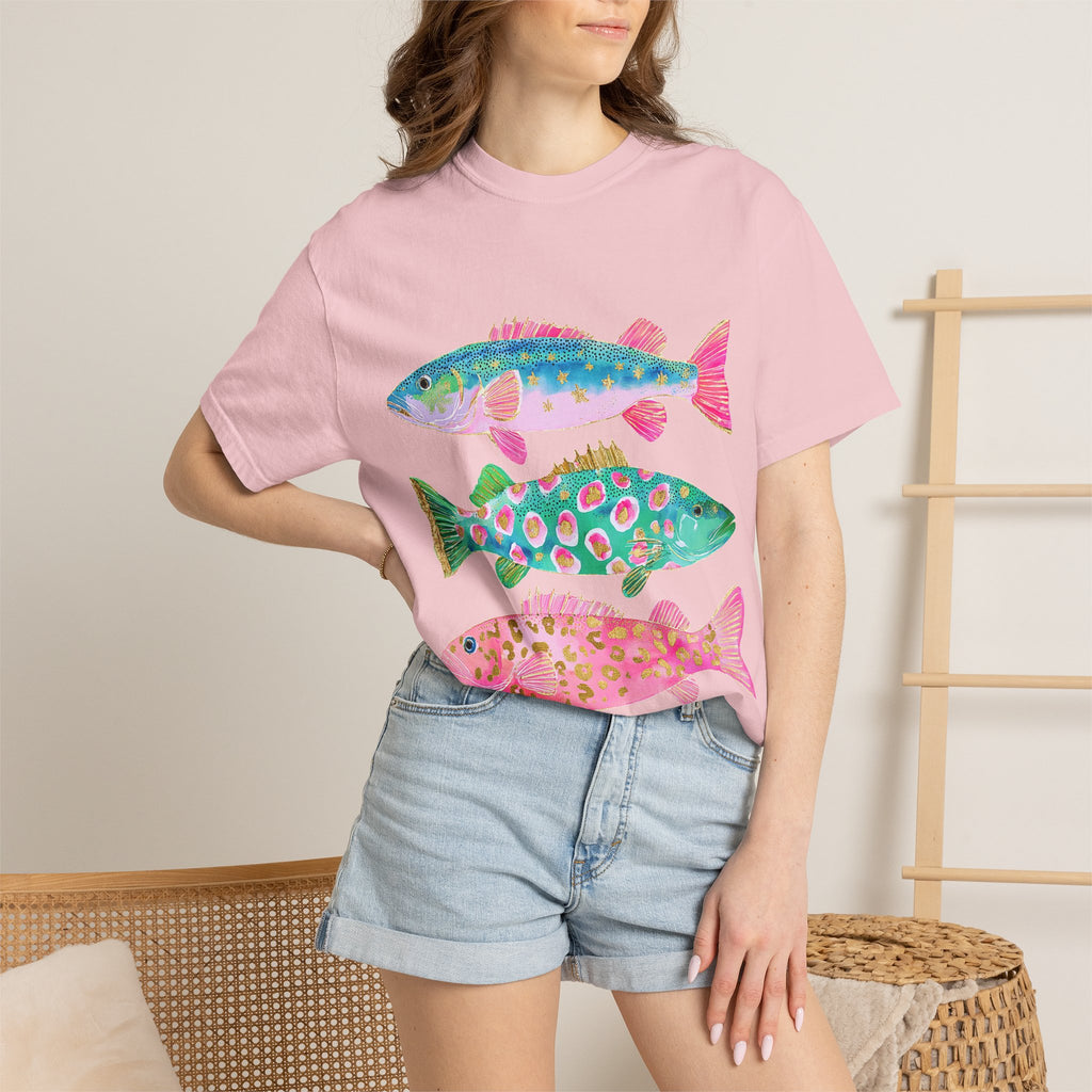 Fish Comfort Colors Tee