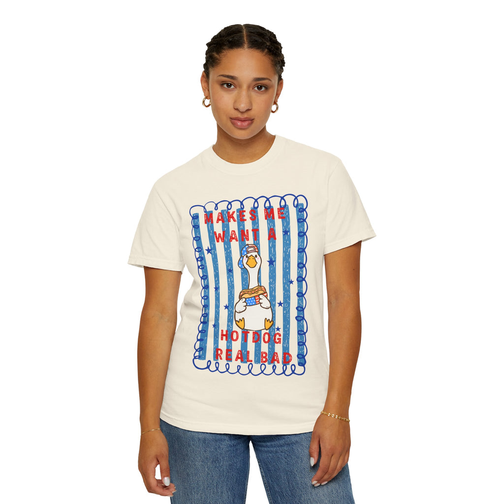 "Makes Me Want A Hot Dog Real Bad" CC Graphic