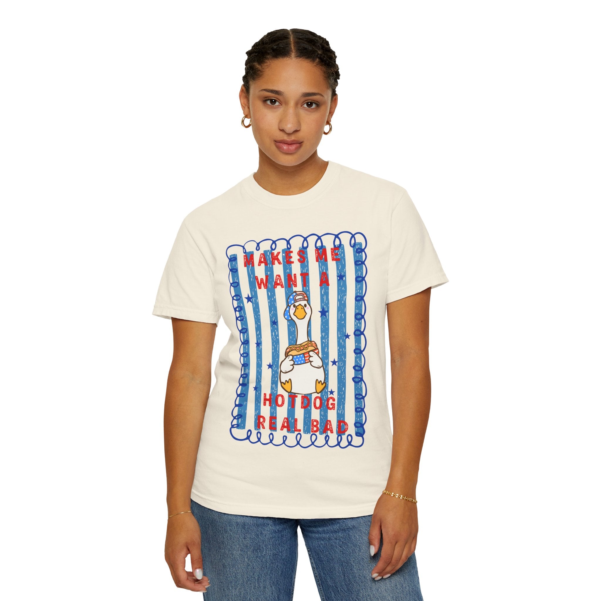 "Makes Me Want A Hot Dog Real Bad" CC Graphic