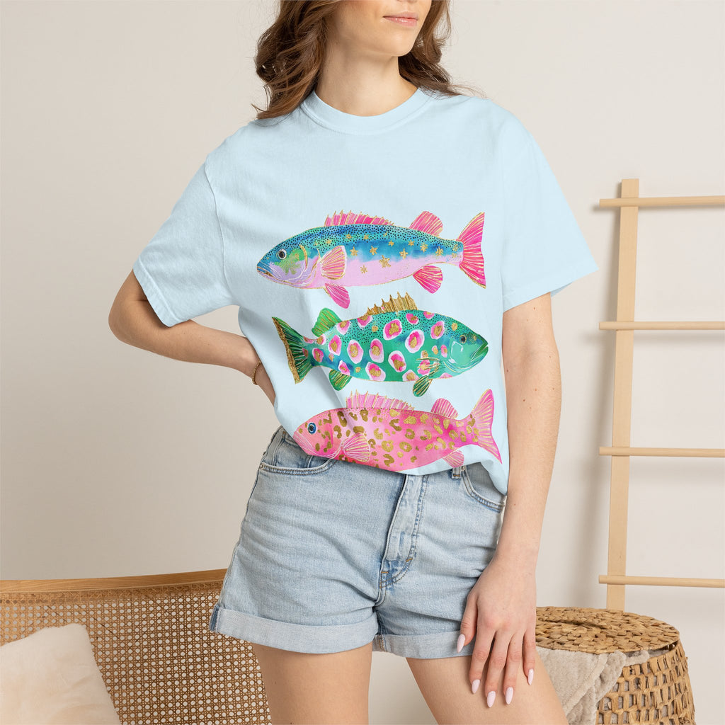 Fish Comfort Colors Tee