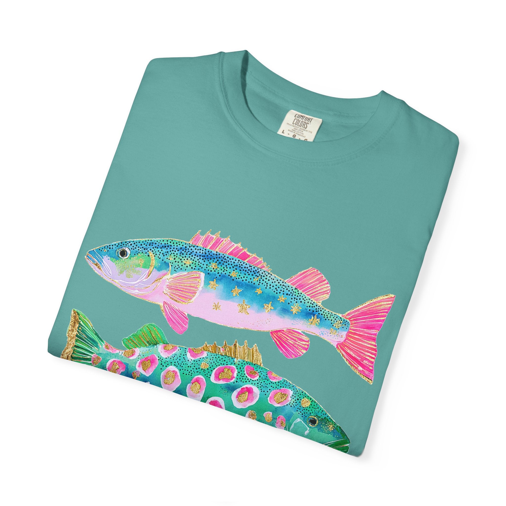 Fish Comfort Colors Tee
