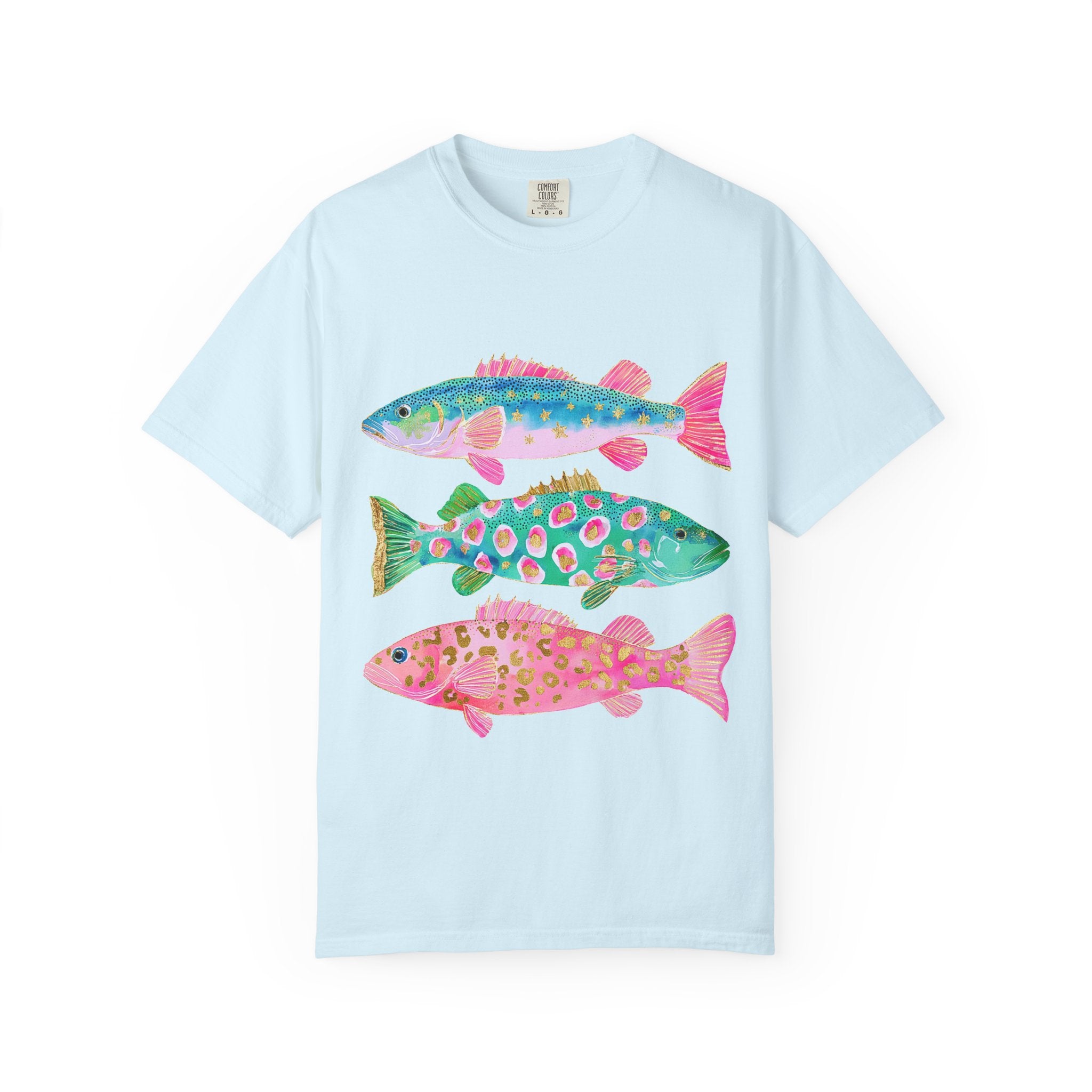 Fish Comfort Colors Tee