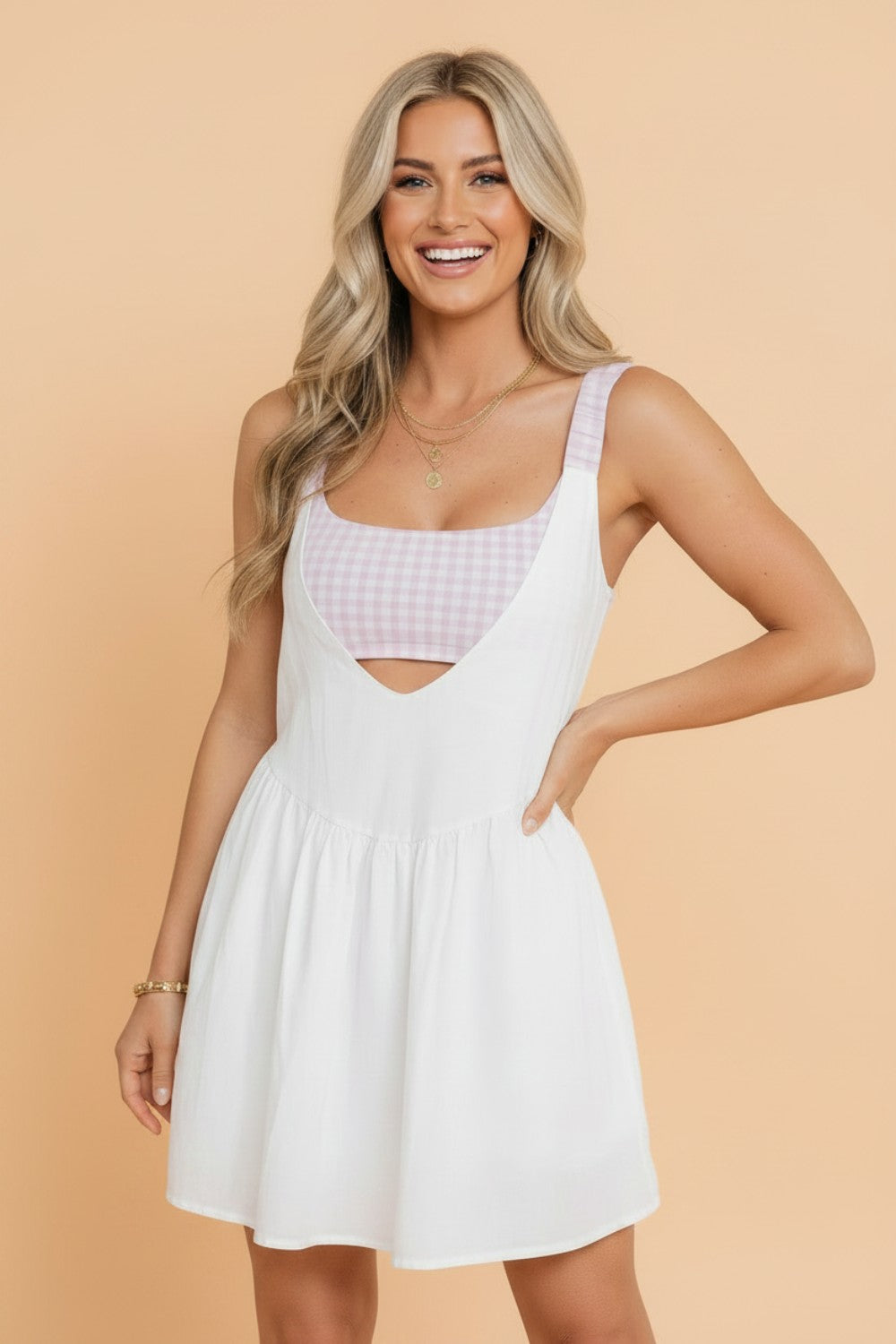 The Good Times Gingham Dress