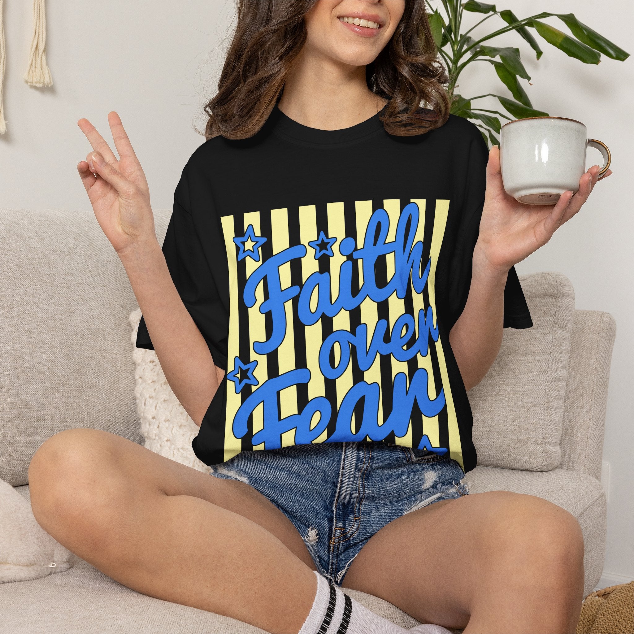 Faith Over Fear CC Tee