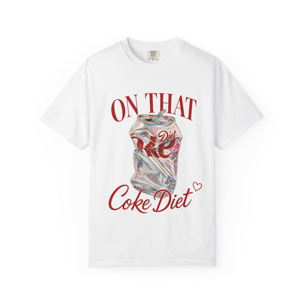 On That Coke Diet T-Shirt — Vintage Crushed Soda Can Graphic Tee