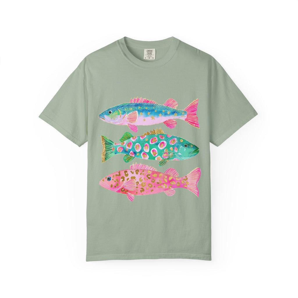 Fish Comfort Colors Tee