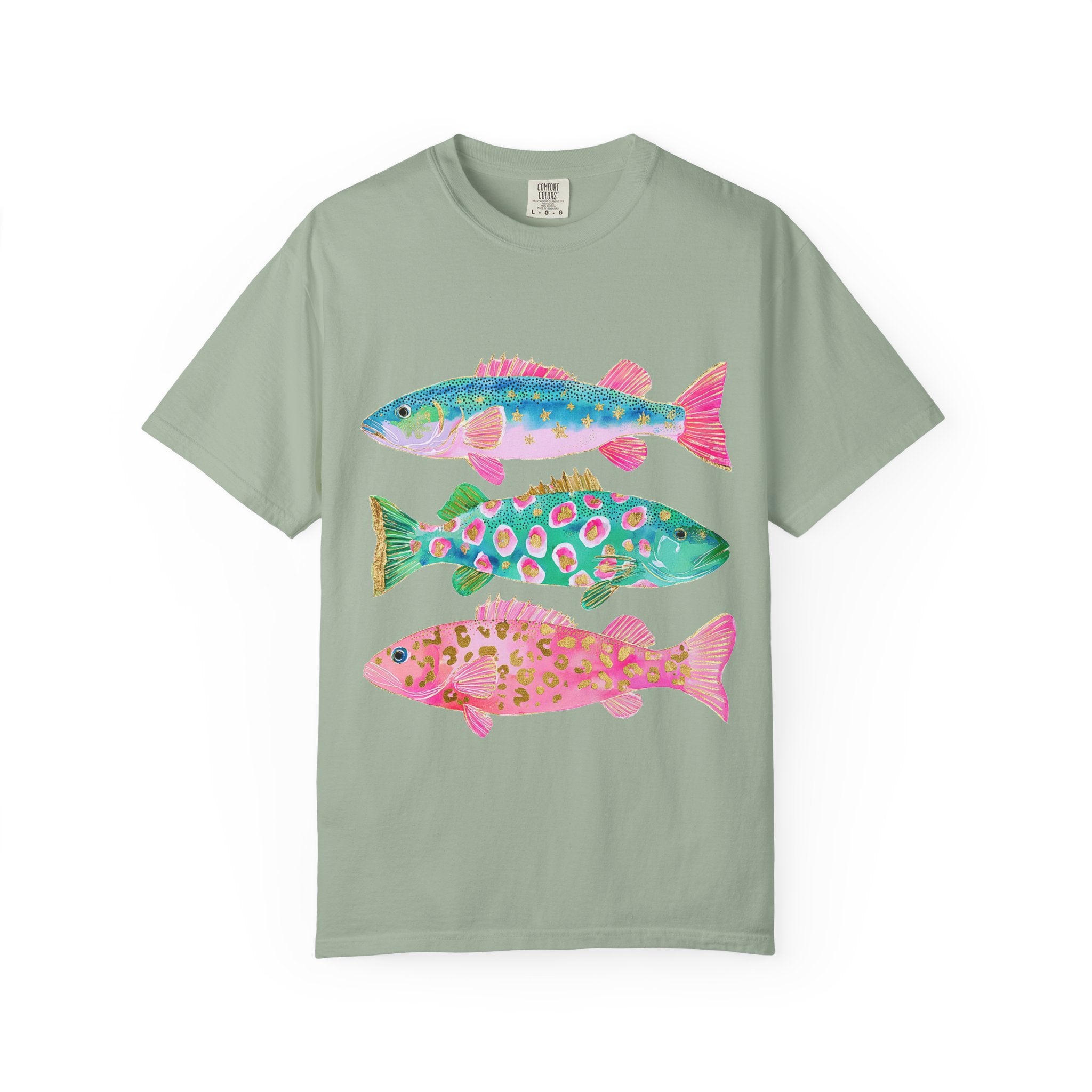 Fish Comfort Colors Tee