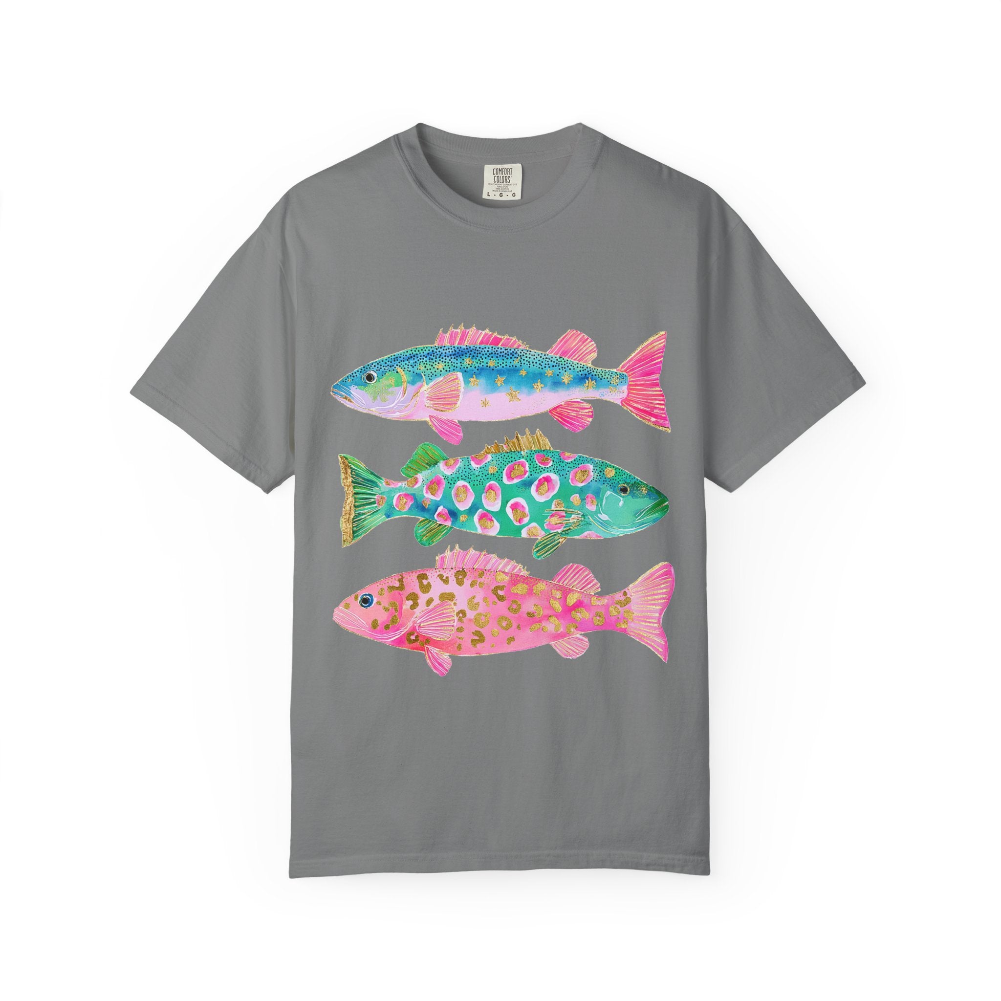 Fish Comfort Colors Tee