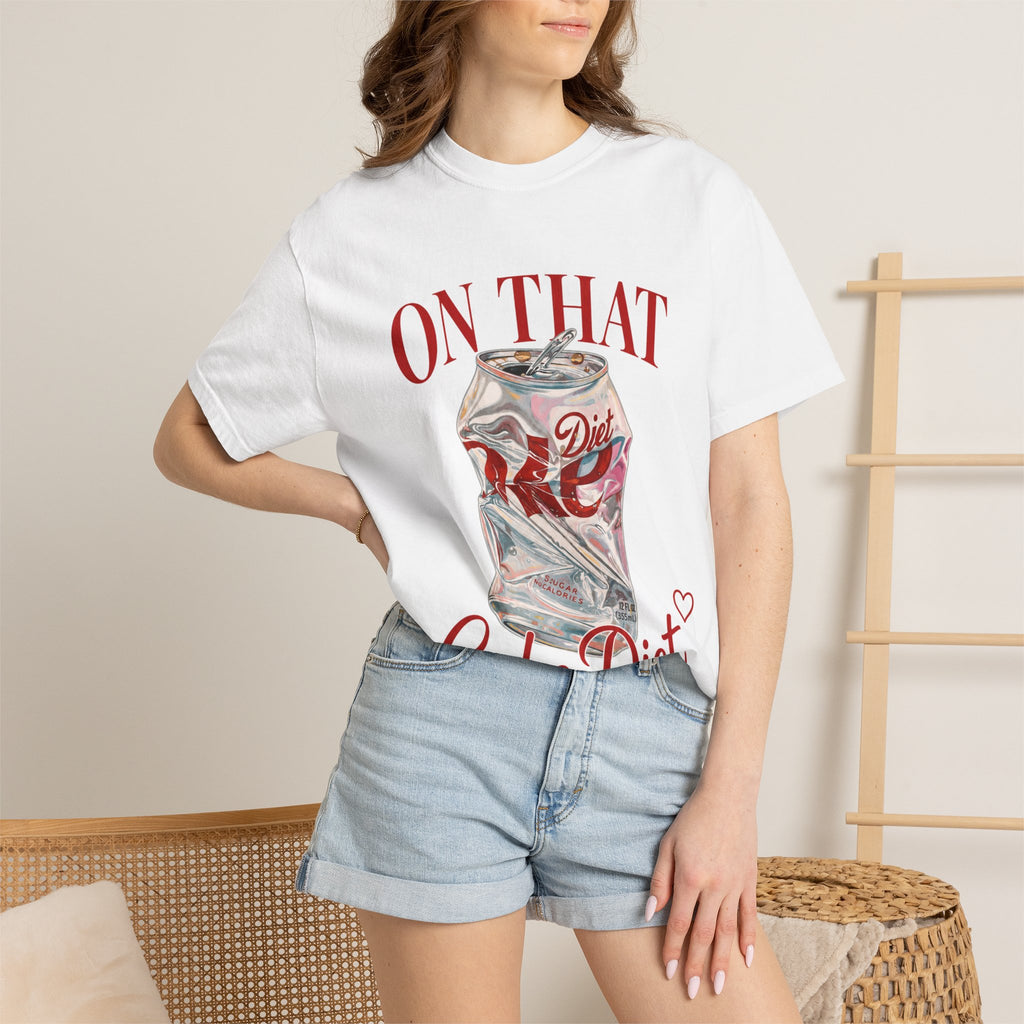 On That Coke Diet T-Shirt — Vintage Crushed Soda Can Graphic Tee