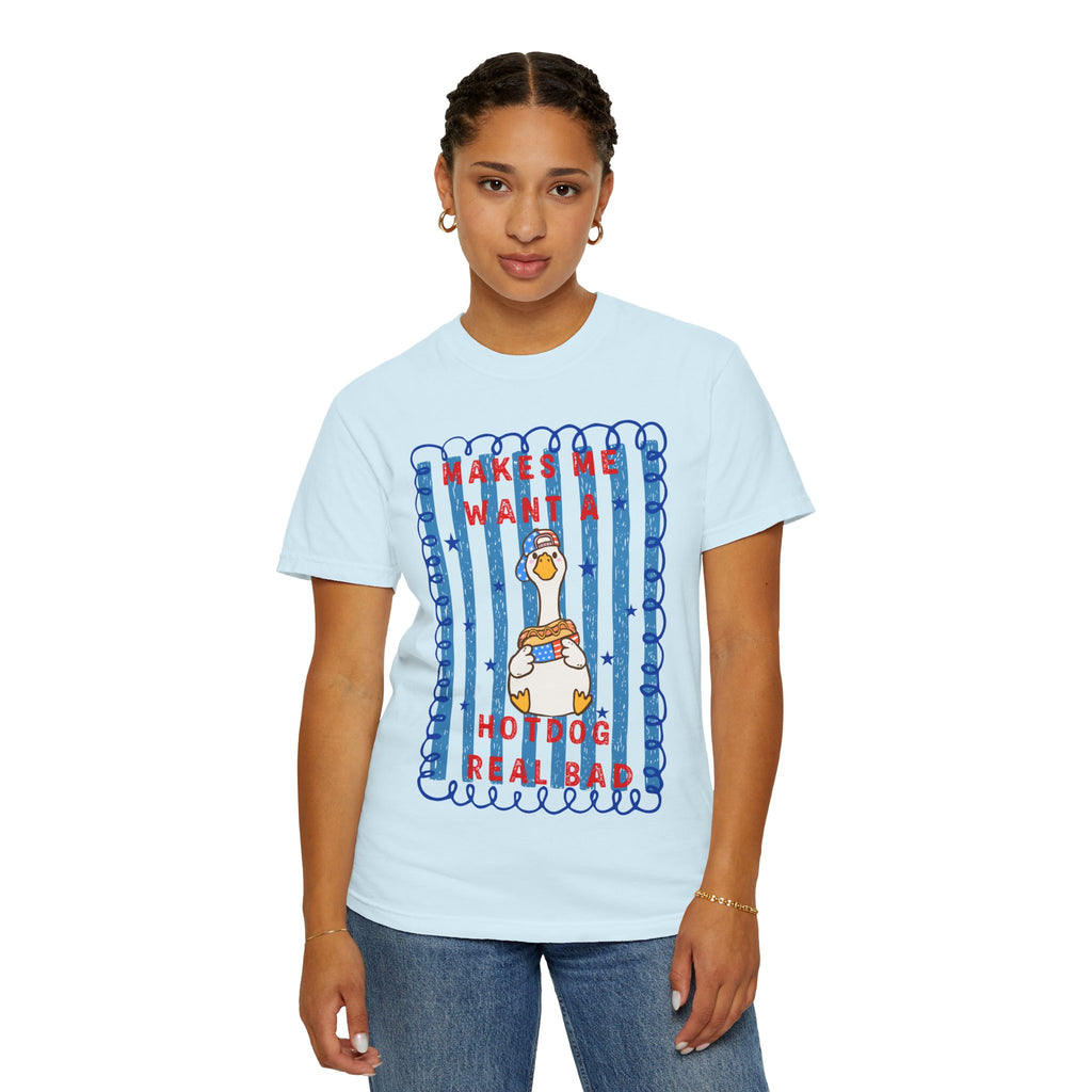 "Makes Me Want A Hot Dog Real Bad" CC Graphic